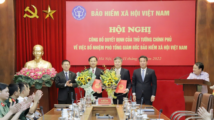 BHXH Việt Nam có 2 tân Phó Tổng Giám đốc